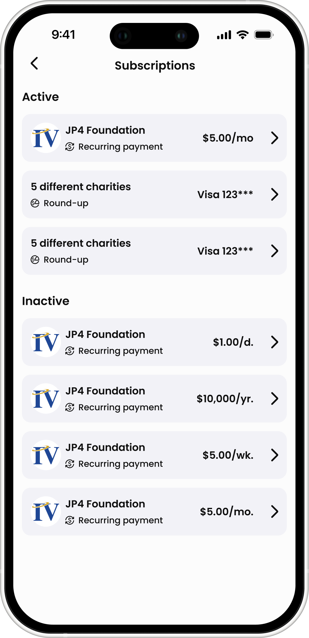 Watch your everyday purchases add up to real change each month